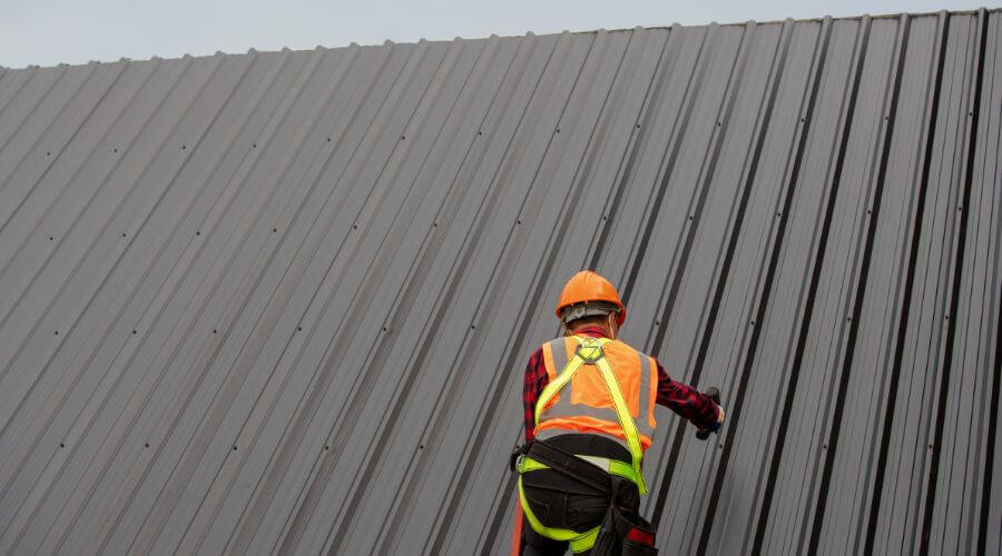 Professional metal roof installation services in Forkland, AL
